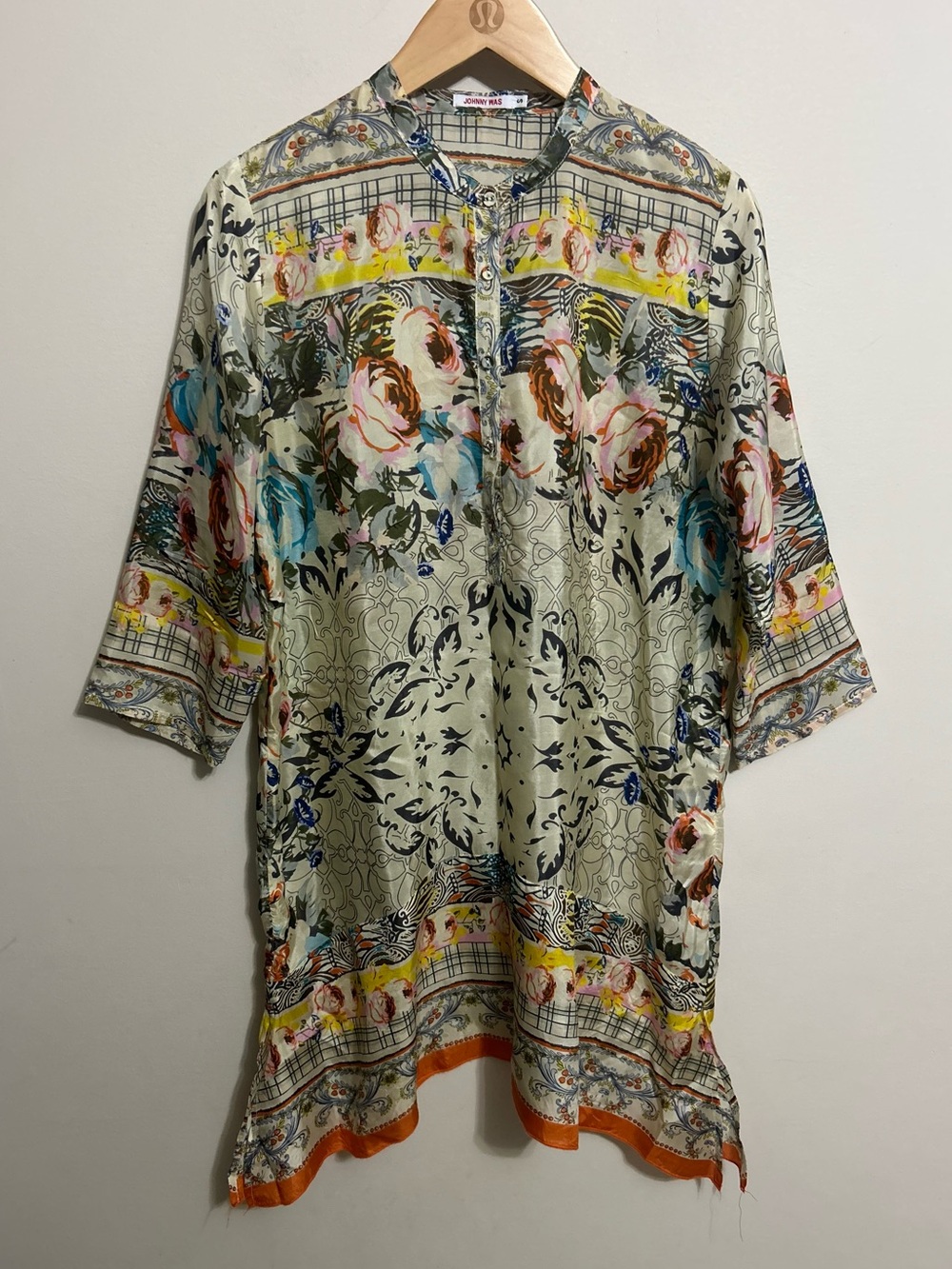 ⭐️Johnny Was Silk Blouse Tunic ⭐️